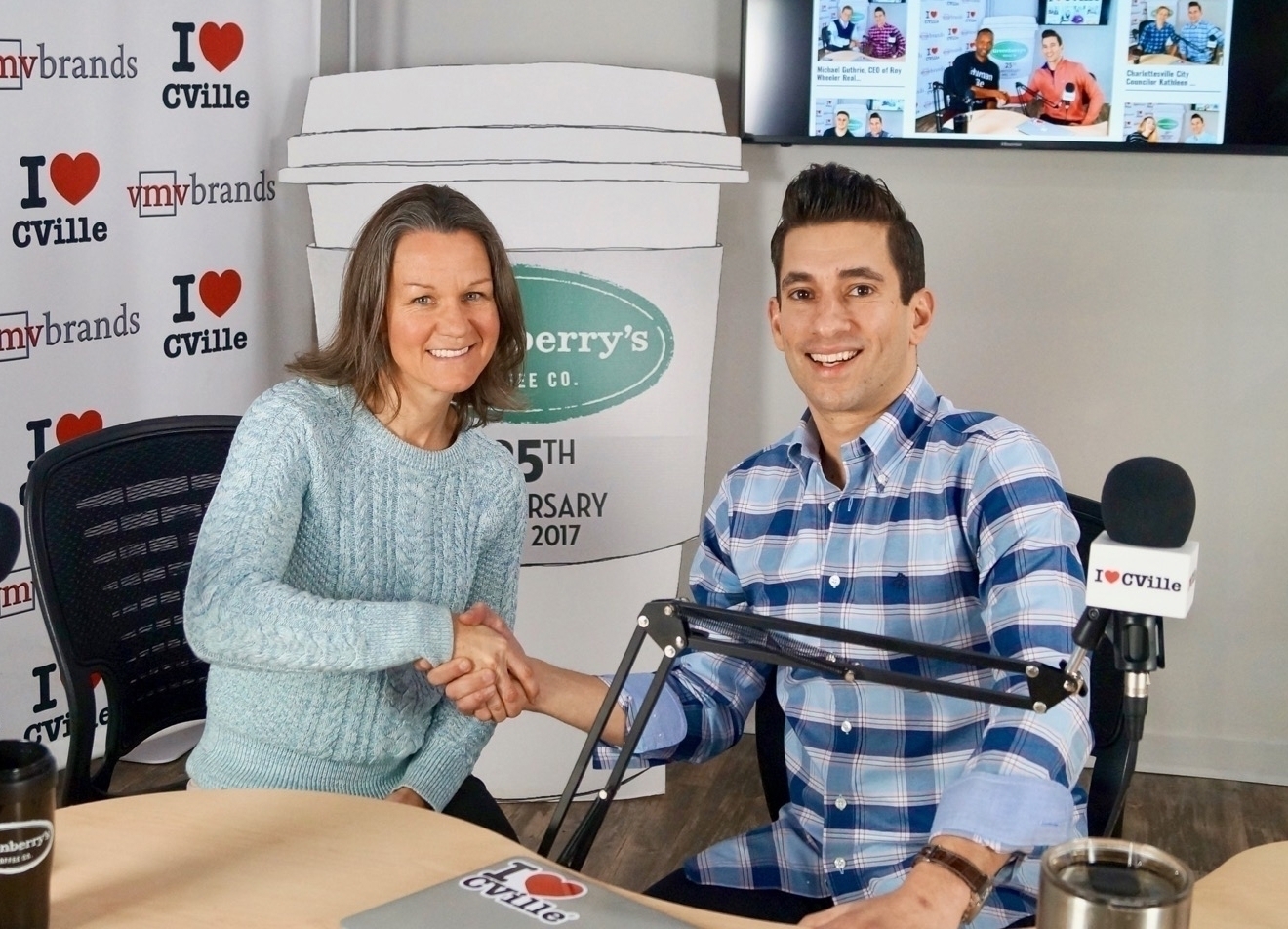 Charlottesville, Virginia City Councilor Heather Hill Joined Jerry Miller On The I Love CVille Show!