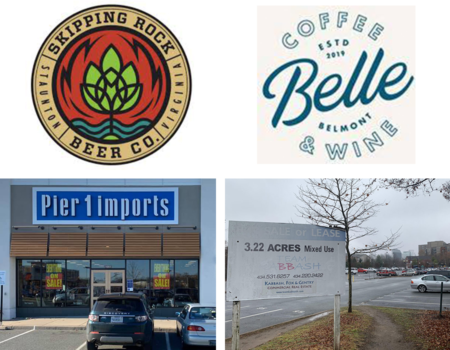 Skipping Rock Takes Hardywood’s Spot On West Main; New Owners At Belle In Belmont; Is Pier 1 Closing In Stonefield?