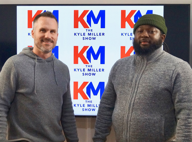 Keith Groomes, Jr. Of The Pie Guy Joined Kyle Miller On “The Kyle Miller Show”