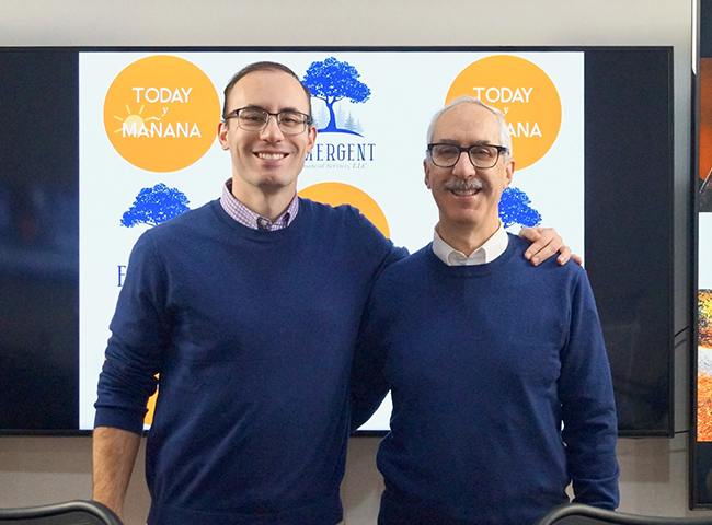 Michael Urpí & Xavier Urpí Were Live On “Today y Mañana” On The I Love CVille Network!