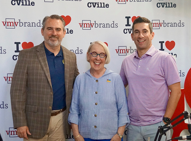 Diantha McKeel Joined Ned Gallaway & Jerry Miller On “Real Talk” On The I Love CVille Network!