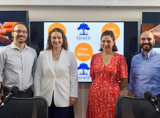 Amanda Zoe Vest & Chelsea Kolić Joined Michael Urpí & Nickolas Urpí On “Today y Mañana” On The I Love CVille Network!