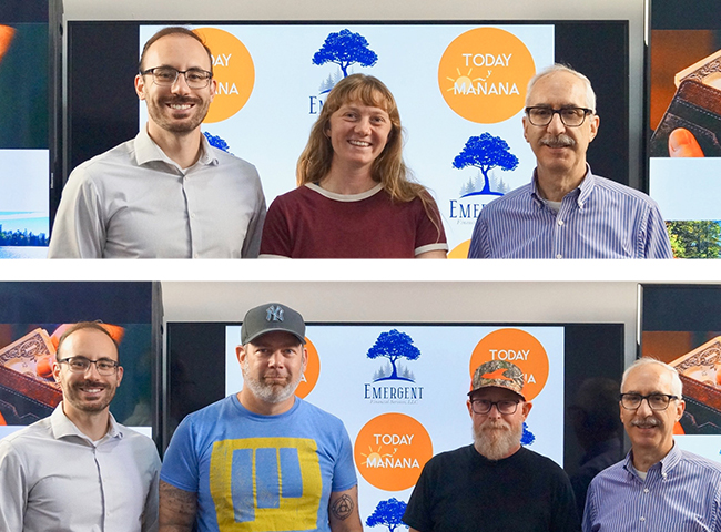 Kendall King, Russ Bazydlo & Hank Woods Joined Michael Urpí & Xavier Urpí On “Today y Mañana” On The I Love CVille Network!