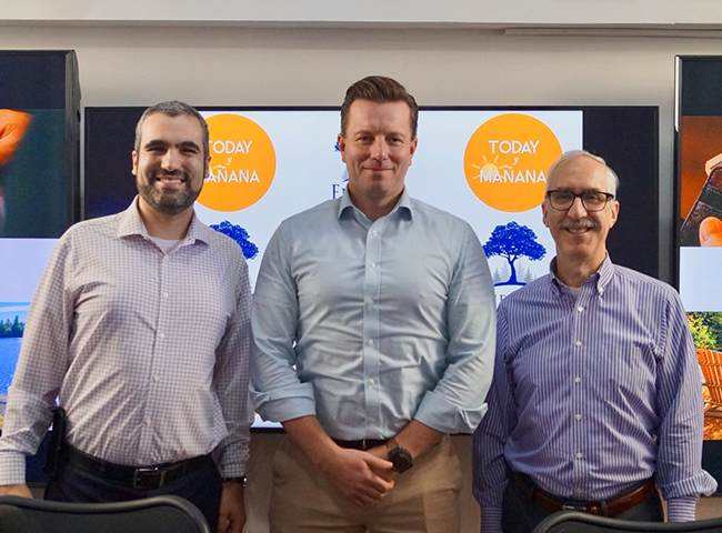 Matthias John Joined Alex Urpí & Xavier Urpí On “Today y Mañana” On The I Love CVille Network!